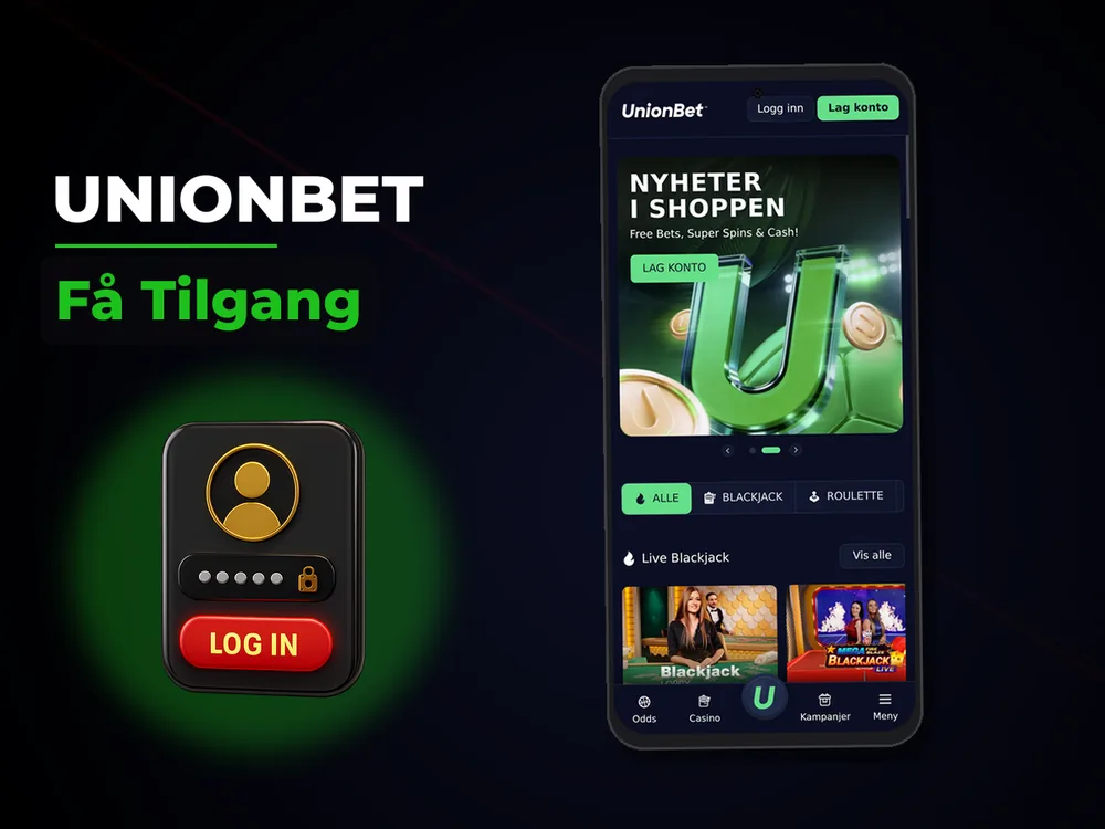 UnionBet - Få Tilgang